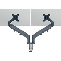 Βραχίονας για 2 οθόνες Leitz Ergo Space Saving