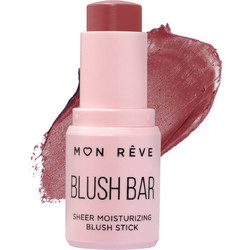Mon Reve Blush Bar Sheer Moisturizing 02 Stick Blush Lip & Cheek 5.5gr