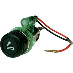 Car+ Αναπτήρας Αυτοκινήτου 12V με φως universal 35x75x25mm