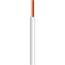 ΚΑΛΩΔΙΟ NYA ΗΟ5V-U 1Χ1mm ΛΕΥΚΟ (100m/Roll)