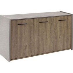 BONDI 2 ΜΠΟΥΦΕΣ SONOMA ΣΚΟΥΡΟ CEMENT 160x45x85cm LIBERTA 05-0621