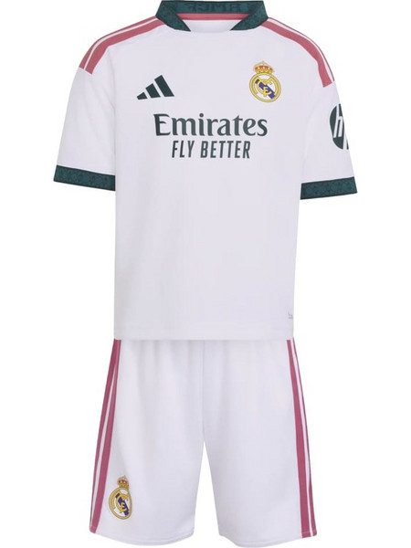 Adidas Real Madrid Home 2026/27 Παιδική Εμφάνιση Ποδοσφαίρου KC3946