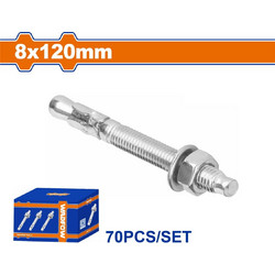 Wadfow WDQ2525 Βισματα Ούπα Μεταλλικό 8x120mm 70τμχ