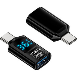 LCD TESTER TYPE C MALE TO USB MALE FOR VOLT & AMPER