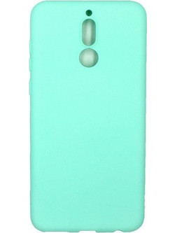 Θήκη Huawei Mate 10 Lite Σιλικόνη (Double Hole) Τιρκουάζ Τιρκουάζ Θήκη πλάτης Σιλικόνη