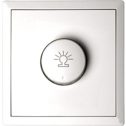Ρεοστάτης 500w 10A/250V Λευκό Ματ LineMe Gena 50-00610-31