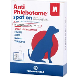 Tafarm Anti-Phlebotome - Απωθητικές Αμπούλες Medium (3τμχ x 3ml)