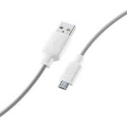 Cellular Line microUSB Smart 100cm White Καλώδιο USB