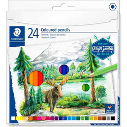 Staedtler Colour Κασετίνα Ξυλομπογιές Σετ 24τμχ 146C