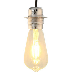 vidaXL Λαμπτήρες 2 τεμάχια E27 - σατέν-νίκελ, 59 x 60 mm