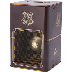 Abysse Παιδικός Κουμπαράς Πλαστικός Harry Potter Golden Snitch Money Bank Καφέ 10.8x10.8x16.6cm ABYBUS013