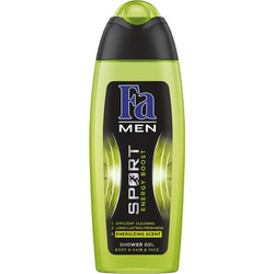 Fa Men Sport Energy Boost Ανδρικό Αφρόλουτρο σε Gel 250ml