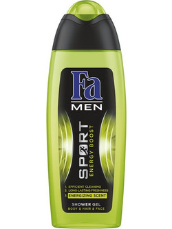 Fa Men Sport Energy Boost Ανδρικό Αφρόλουτρο σε Gel 250ml