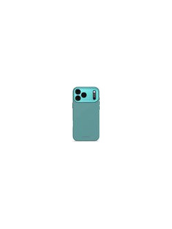 Decoded AntiMicrobial Silicone Backcover iP 17 Pro Max Blue