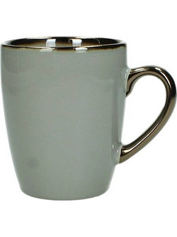 ZAROS ΚΟΥΠΑ STONEWARE ΓΚΡΙ 9X10X12.5 ΚΩΔΙΚΟΣ: WER-9920 (4 τεμάχια)
