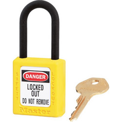 Λουκέτο Ασφαλείας Zenex 406 Yellow Keyed different-Key retaining