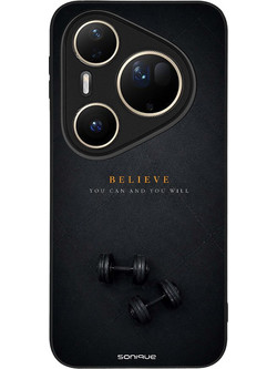 Sonique Men's Edition Believe Back Cover (Huawei Pura 80 Ultra)