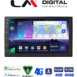 LM Digital Q8901 Ηχοσύστημα Αυτοκινήτου με Οθόνη Αφής 7" USB & GPS