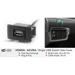 AFTERMARKET 17.005 Usb καπάκι για Honda / Acura