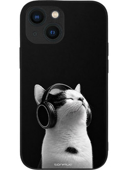 Sonique Men's Edition Θήκη Audio Kitten White (iPhone 13 Mini)