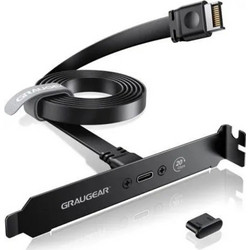 Graugear Expansion Cable Usb-c 3.2 Gen2x2 Pci Bracket G-etc-20g-b
