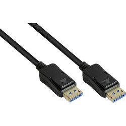 Good Connections Καλώδιο DisplayPort 2.0 to DisplayPort Male 2m Black DP20-020