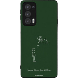 Sonique Men's Edition Θήκη Never Alone (Motorola Edge 20 5G)