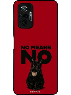 Sonique Men's Edition Θήκη με Σχέδιο «No Means No» (Xiaomi Redmi Note 10 Pro)