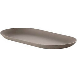 Zone Denmark Δίσκος Οργάνωσης Μπάνιου Ανοξείδωτος 18x9,5 Εκ. - Ume Taupe