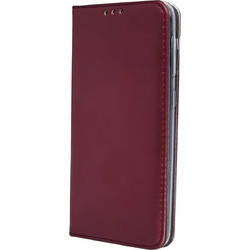 Tel1 Xiaomi Redmi 9T / Poco M3 Smart Magnetic Θήκη Βιβλίο - Bordeaux