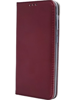 Tel1 Xiaomi Redmi 9T / Poco M3 Smart Magnetic Θήκη Βιβλίο - Bordeaux