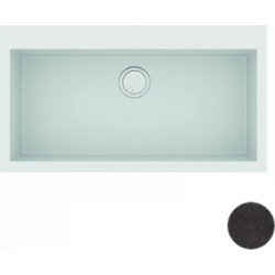 Sanitec 820 Ένθετος Νεροχύτης Γρανίτη Ματ Ultra Granite Graphite 86x50cm
