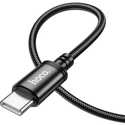 HOCO X89 Καλώδιο Φόρτισης και Δεδομένων Type-C to Type-C, 60W, 1Μ - Μαύρο