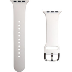 Naxius Λουράκι Σιλικόνης White (Universal 20mm)