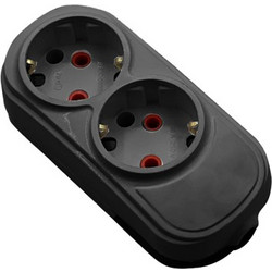 ΔΙΠΛΟ ΠΟΛΥΜΠΡΙΖΟ ΧΩΡΙΣ ΚΑΛΩΔΙΟ HF 16A, BLACK - 347869BL