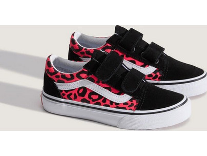 VANS VN000CYAFOC1 Old Skool V glitter leopard