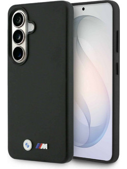BMW M Metal Logo MagSafe Θήκη Black (Samsung Galaxy S26+)
