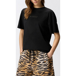 PINKO STREPITOSO T-SHIRT JERSEY LOGO 105526A33S-Z99 Black