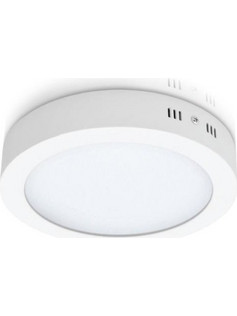 Φωτιστικό LED 24W εξωτερικό στρογγυλό O30 x Υ3,8εκ. λευκό
