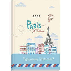 Next ημερολόγιο 2027 Gallery Paris ημερήσιο δετό 14x21εκ. Με σχέδια