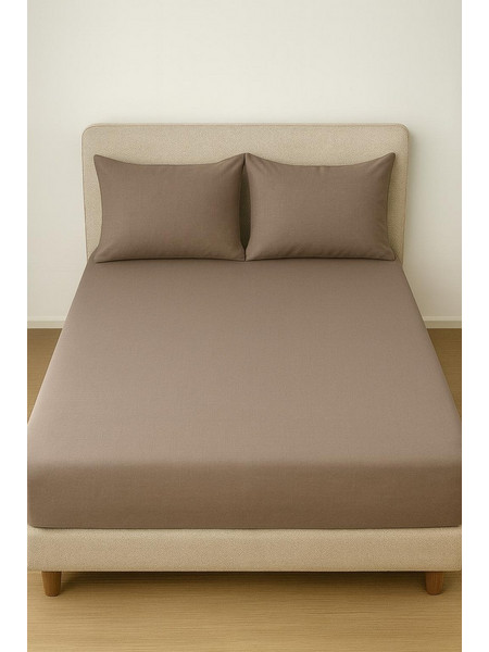 Ζεύγος Μαξιλαροθήκες 50x70 Cosmin Fashion Softelle - Brown