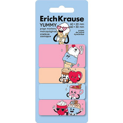 Σελιδοδείκτης Erichkrause 60x20mm 60x30mm Yummy 80 Φύλλα