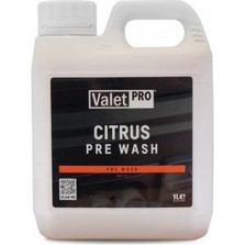 ValetPro Citrus Pre Wash 1lt Πρόπλυση Για Αφαίρεση Traffic Film Και Εντόμων