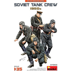 MiniArt Soviet Tank Crew 1950s Πλαστική Φιγούρα Μοντελισμού 1:35