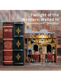 Cutebee Twilight of the Warriors: Walled In 3D Book Nook DIY 272 Κομμάτια 20.15cm