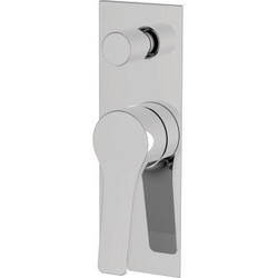 Μίκτης ντους 2 εξόδων ANDARE Chrome WNX248A73C KARAG