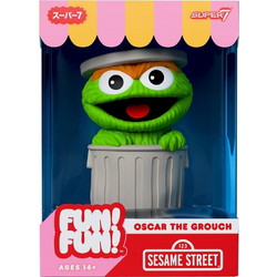 Super7 Sesame Street Fun! Fun! Wave 01 Oscar the Grouch 18cm
