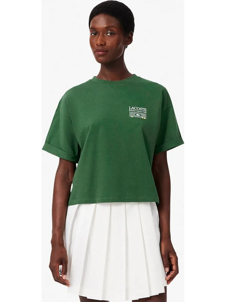Lacoste Women's Roland-Garros Club T-Shirt TF0585-132