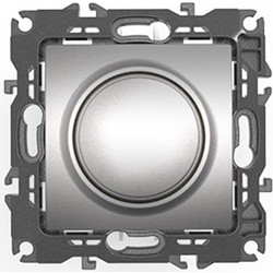 PRIME DIMMER LED 2 ΕΞΟΔΩΝ MAT ΑΛΟΥΜΙΝΙΟ 1P TE 200VA 250VAC IP20 / 1000115303