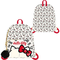 Hello Kitty - Head - Pompon Backpack